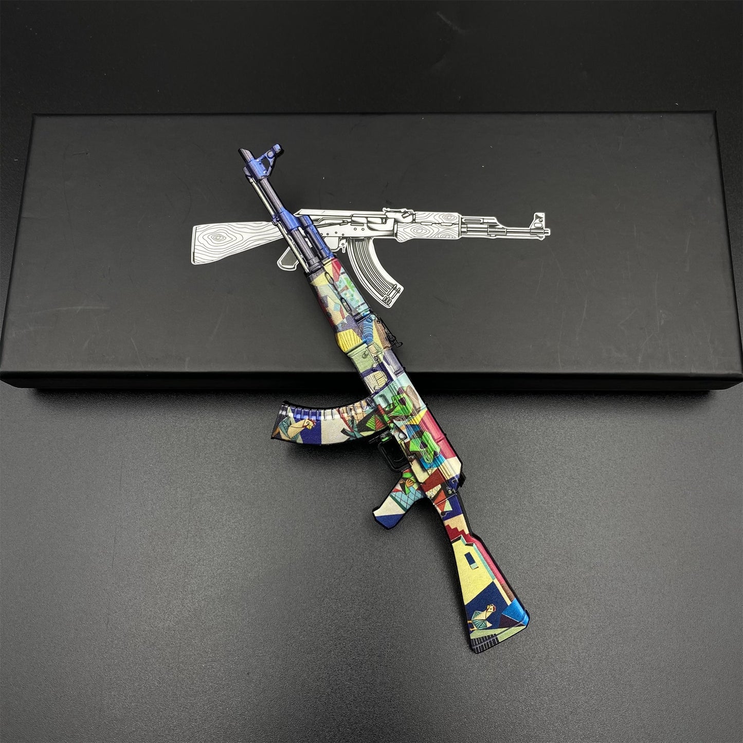 AK47 Leet Museo Metal Miniature For Collection