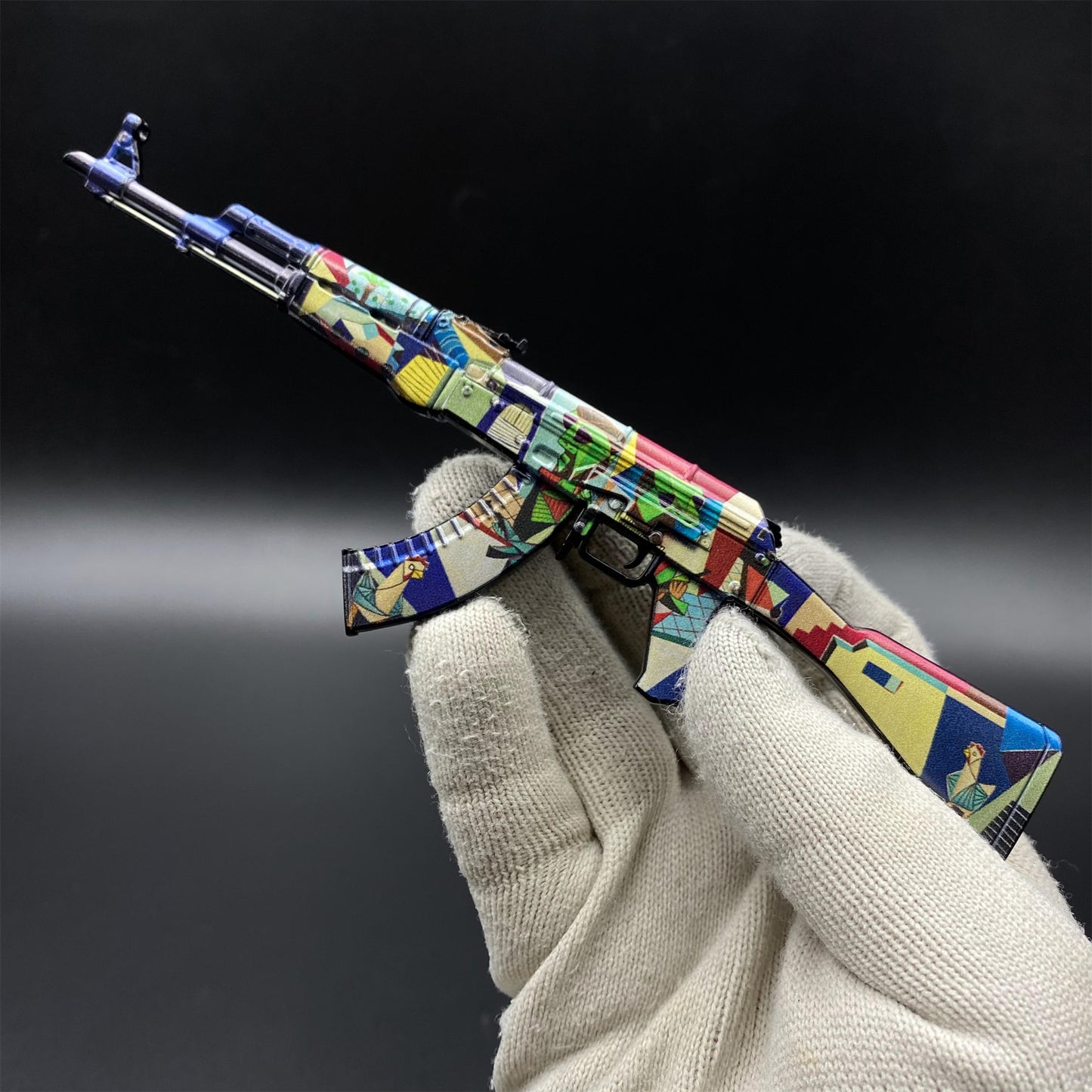 AK47 Leet Museo Metal Miniature For Collection