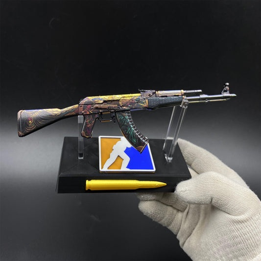 AK47 Legion of Anubis Metal Miniature For Collection