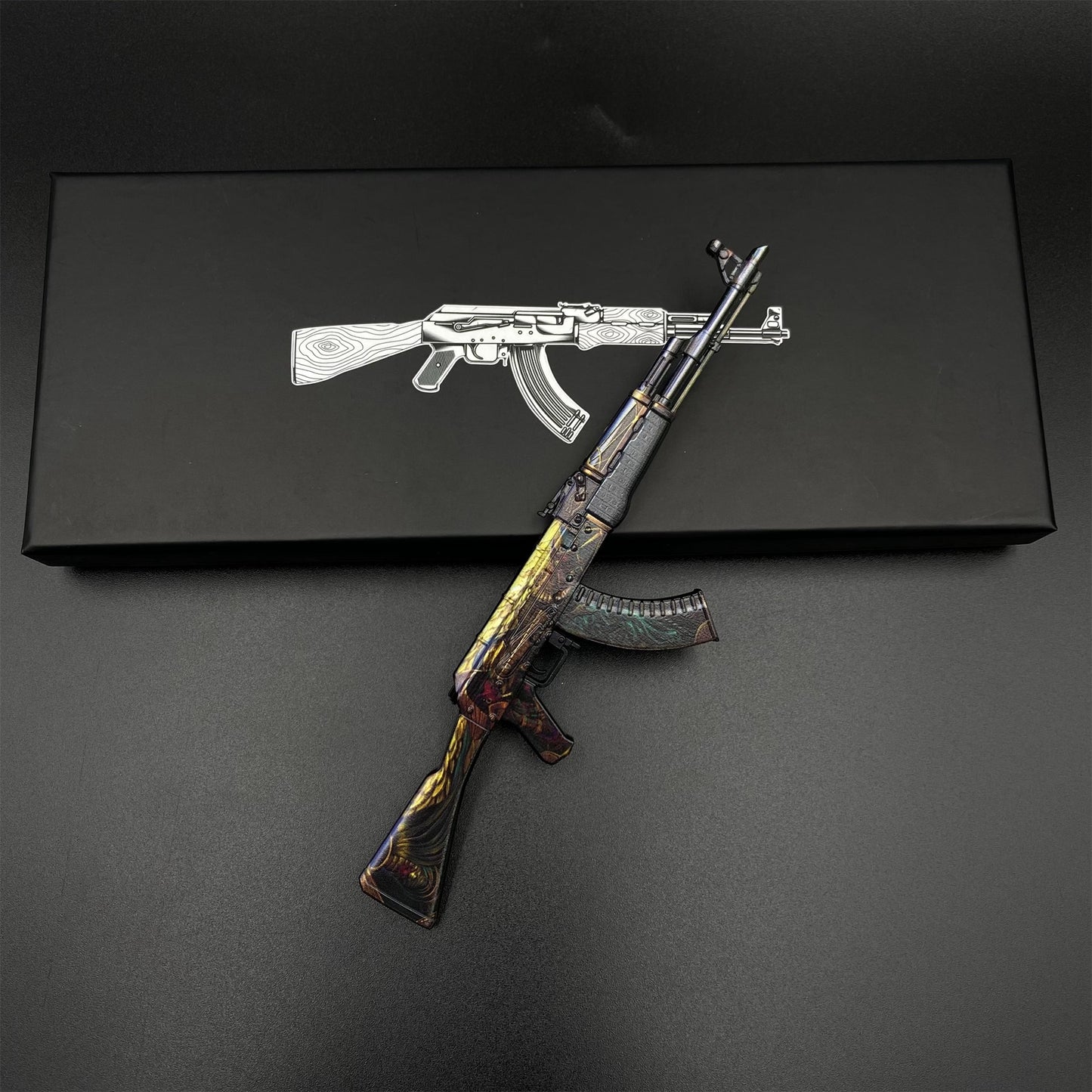 AK47 Legion of Anubis Metal Miniature For Collection