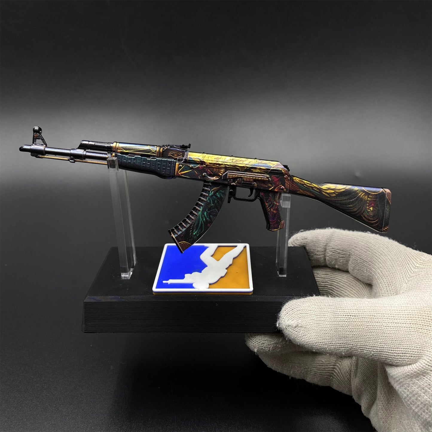 AK47 Legion of Anubis Metal Miniature For Collection