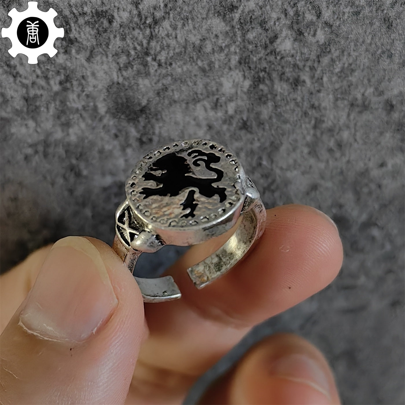 Leo Ring Open Ring Cool Gamer Gift