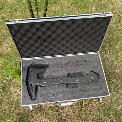 Handmade 8Cr Steel Re9 Leon Tactical Axe 40CM / 15.7" Full Scale Leon Hatchet For Collection