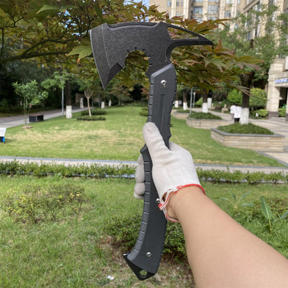 Handmade 8Cr Steel Re9 Leon Tactical Axe 40CM / 15.7" Full Scale Leon Hatchet For Collection