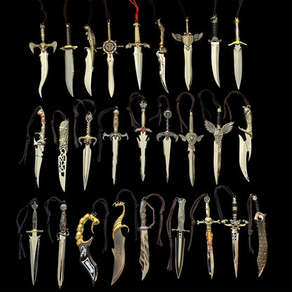 Random Metal Short Sword Letter Opener Set