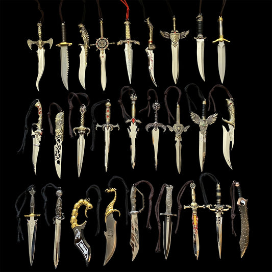 Random Metal Short Sword Letter Opener Set