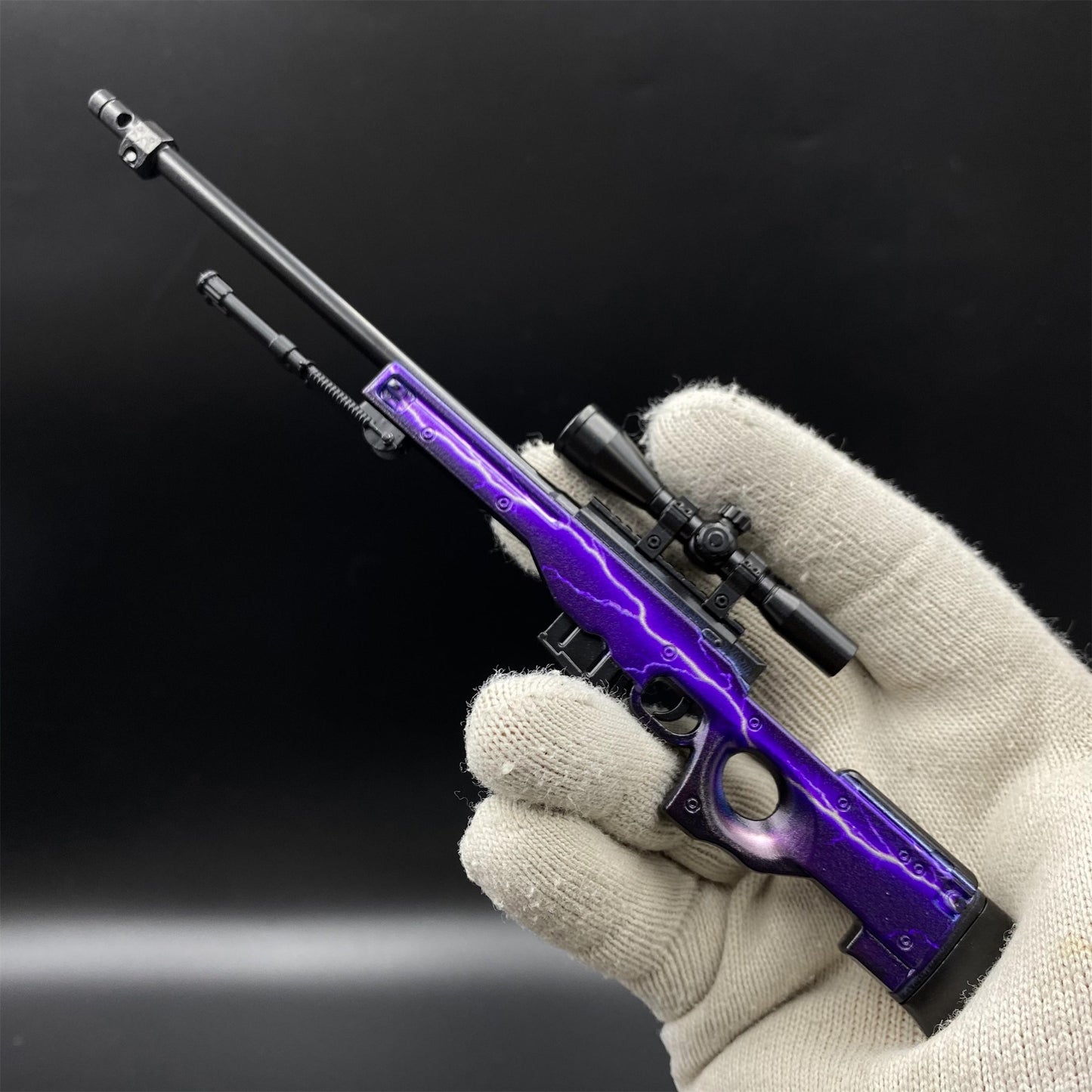 Lightning Strike AWP Metal Miniature For Collection