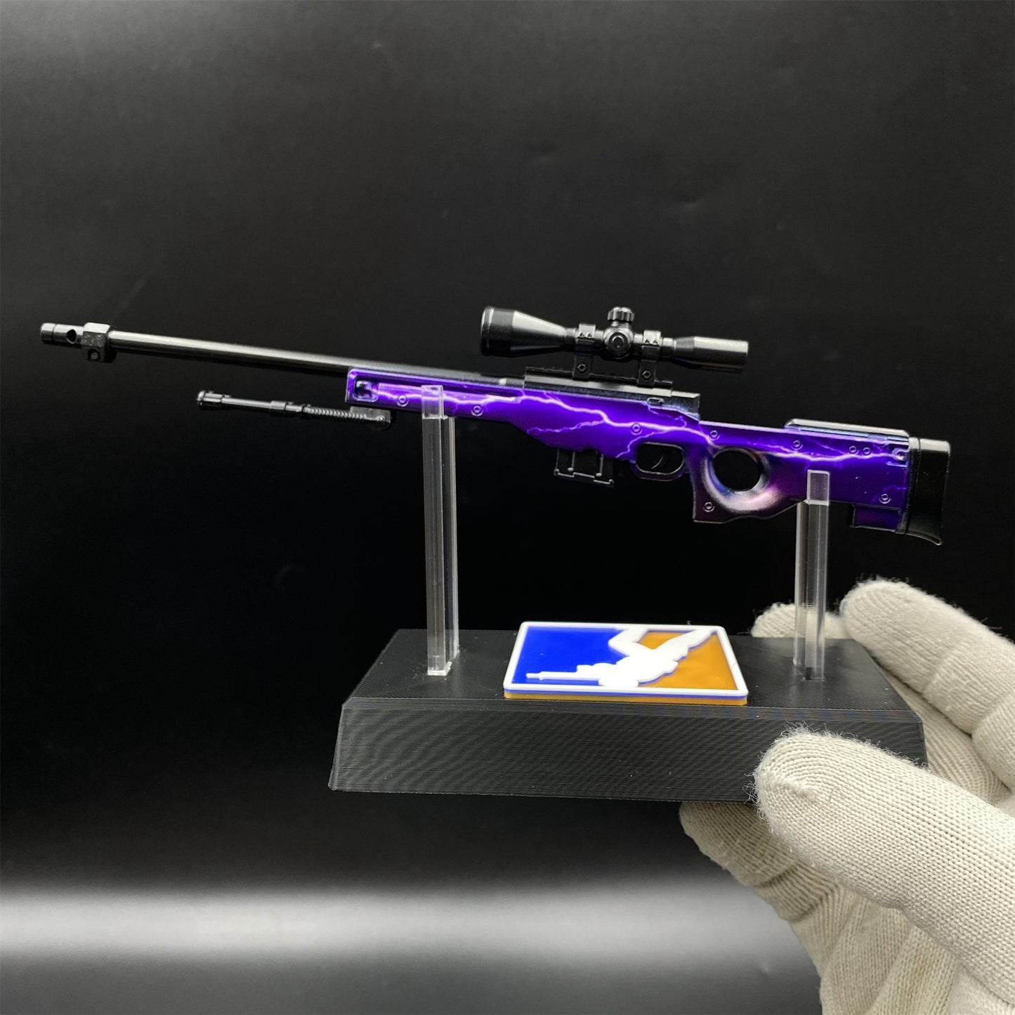 Lightning Strike AWP Metal Miniature For Collection