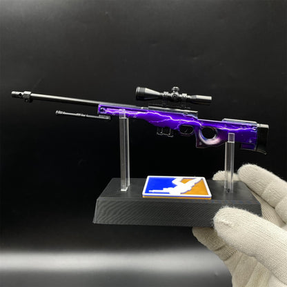 Lightning Strike AWP Metal Miniature For Collection