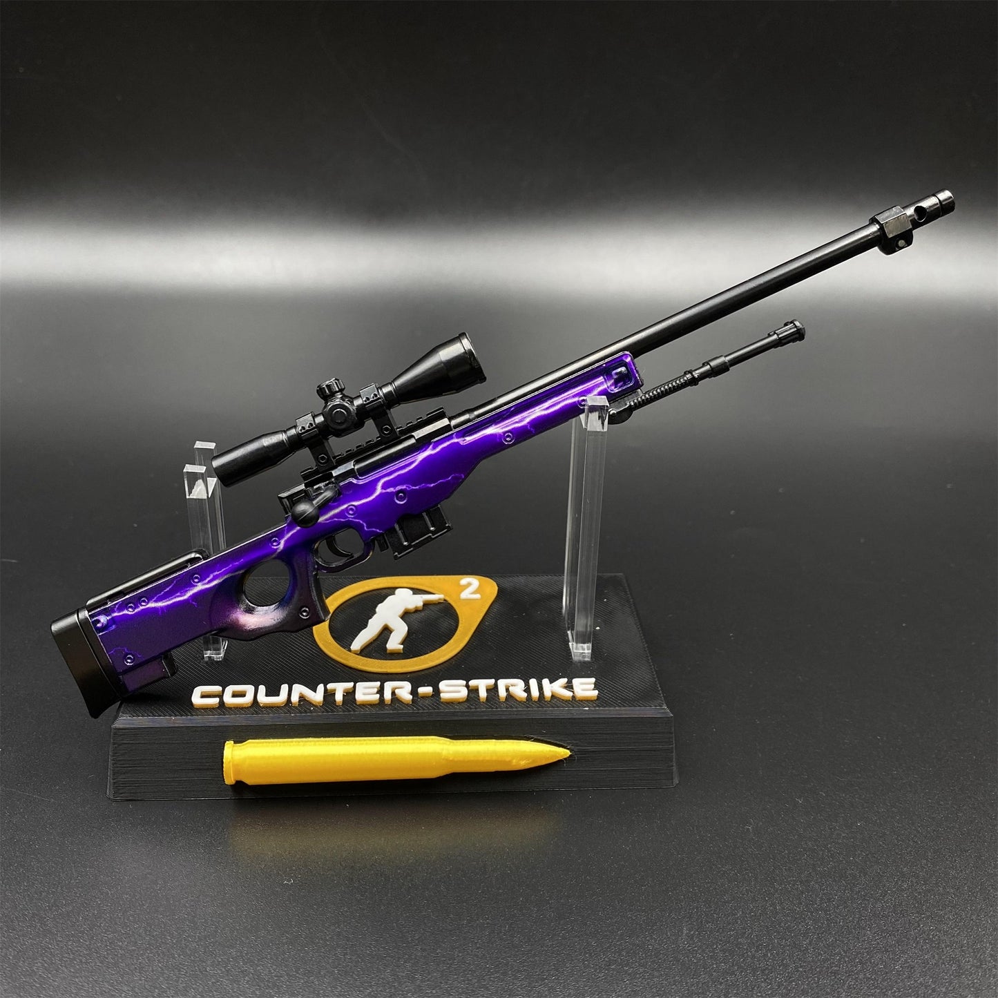 Lightning Strike AWP Metal Miniature For Collection