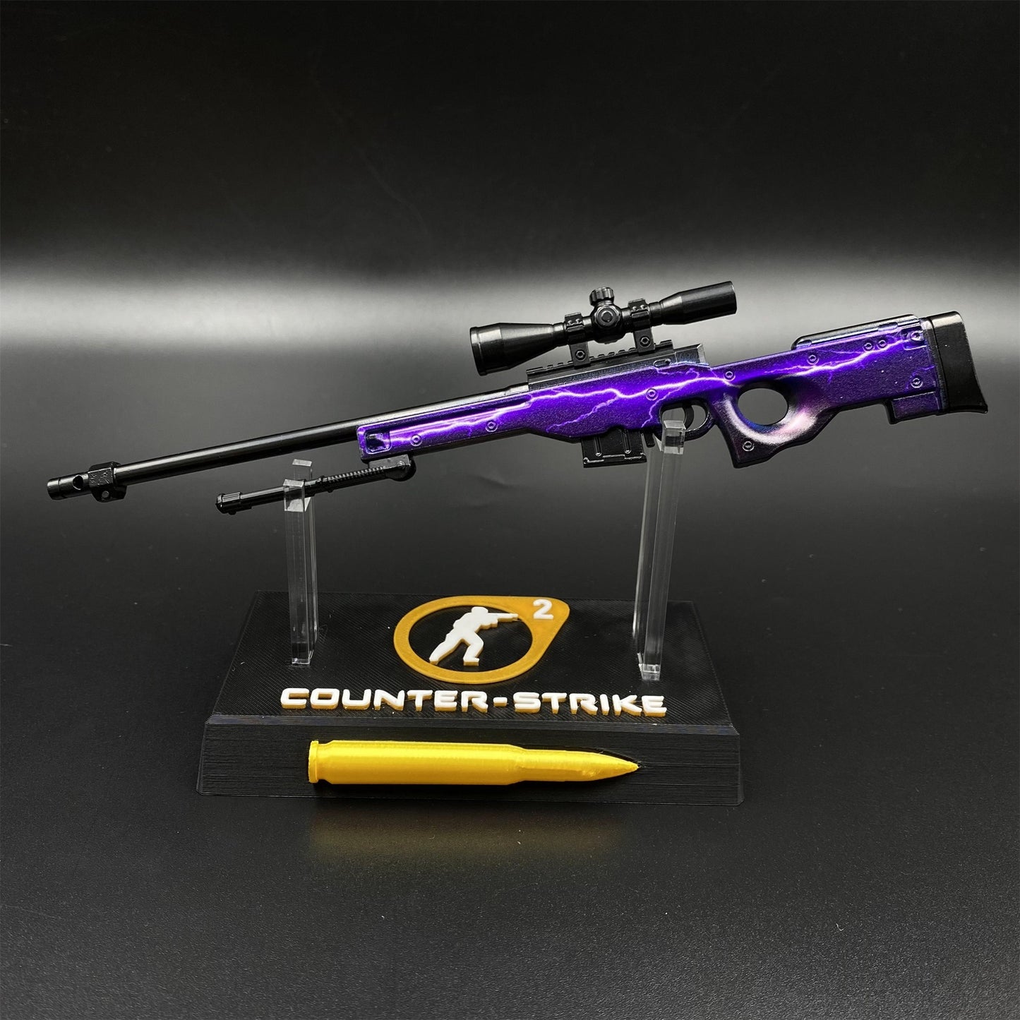 Lightning Strike AWP Metal Miniature For Collection