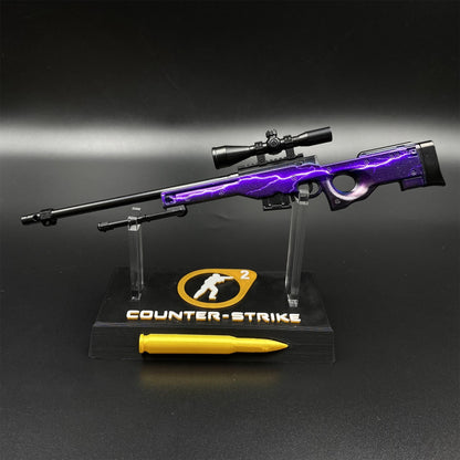 Lightning Strike AWP Metal Miniature For Collection