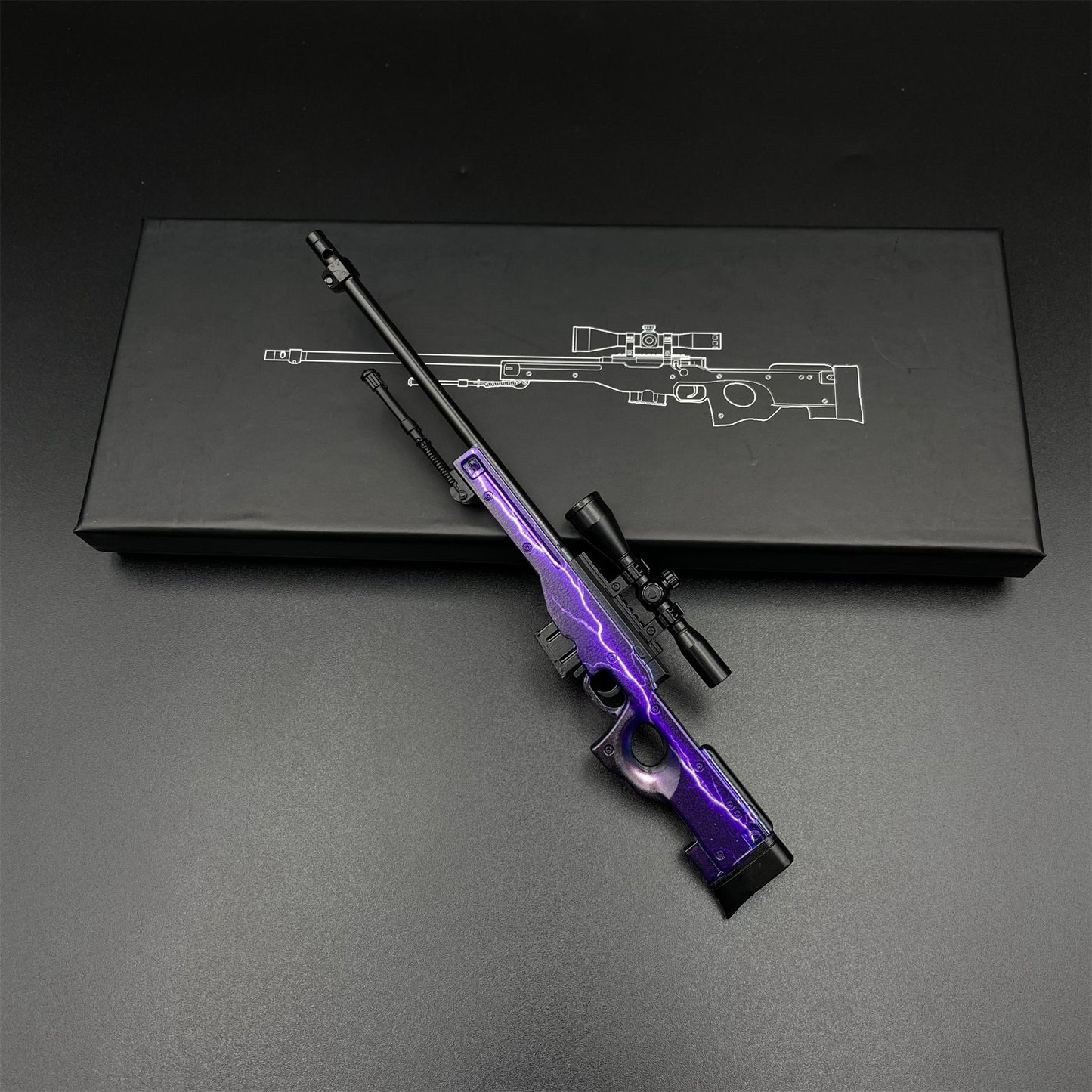 Lightning Strike AWP Metal Miniature For Collection