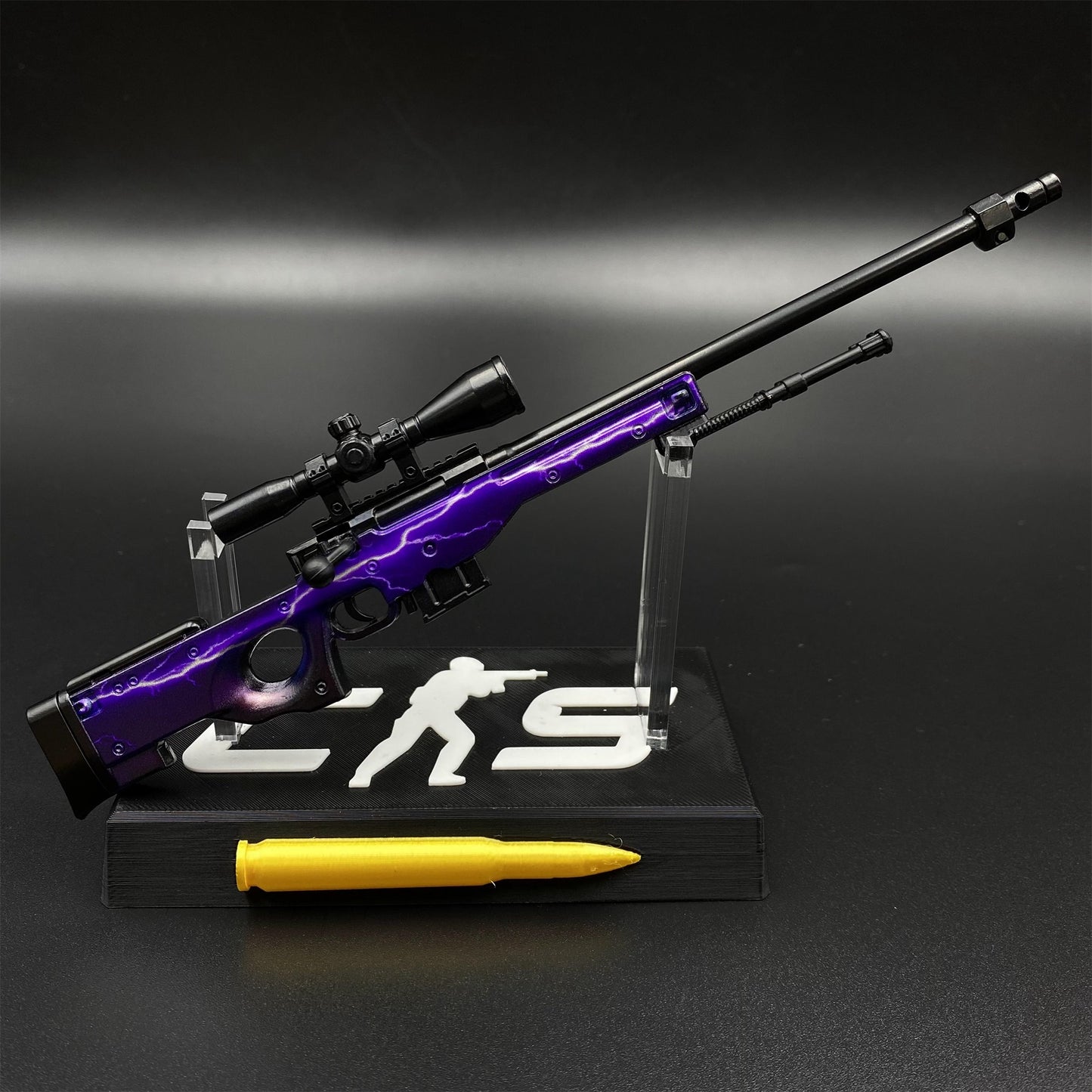Lightning Strike AWP Metal Miniature For Collection