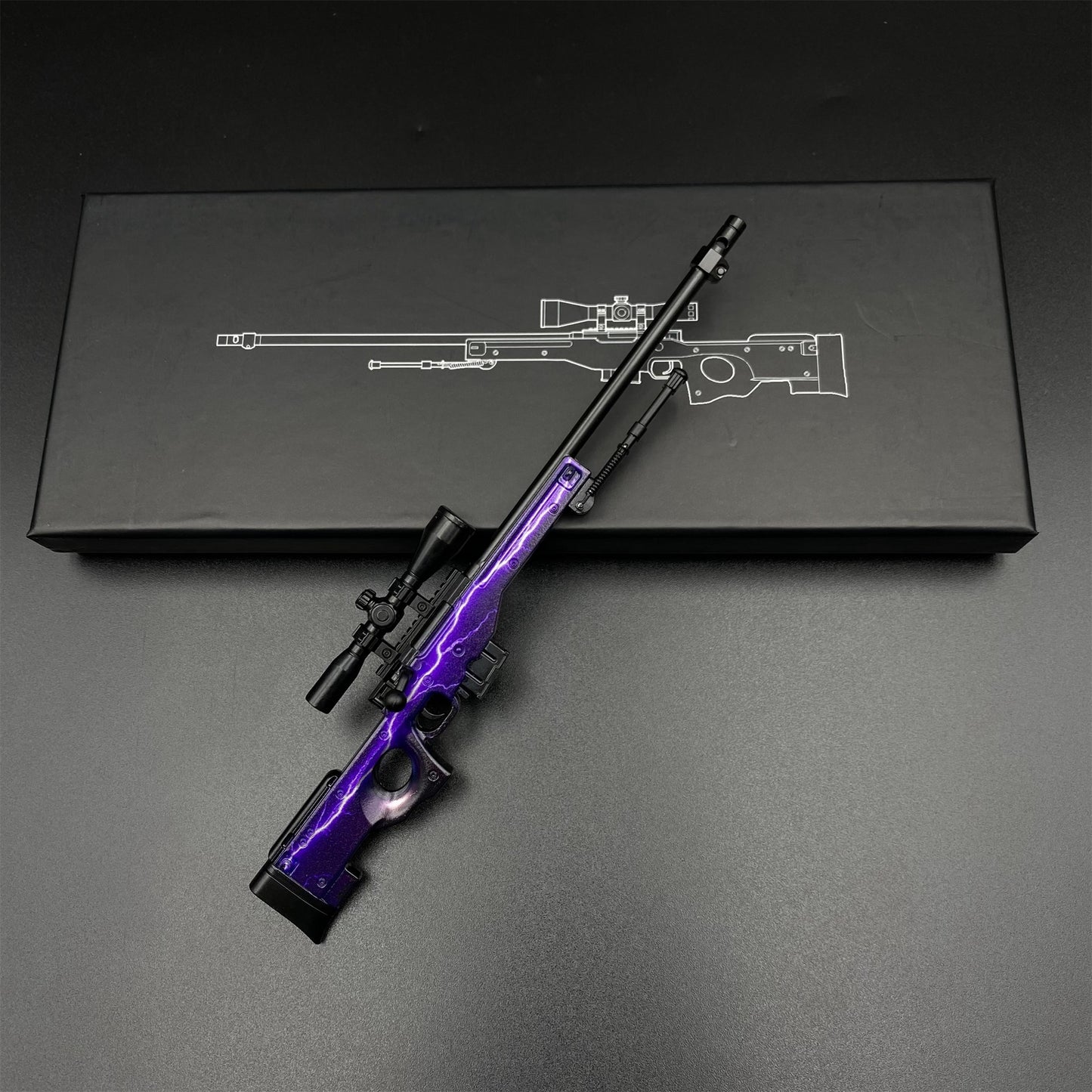 Lightning Strike AWP Metal Miniature For Collection