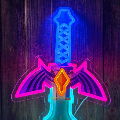 Link Master Sword Neon Light Wall Decor