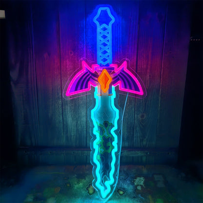 Link Master Sword Neon Light Wall Decor