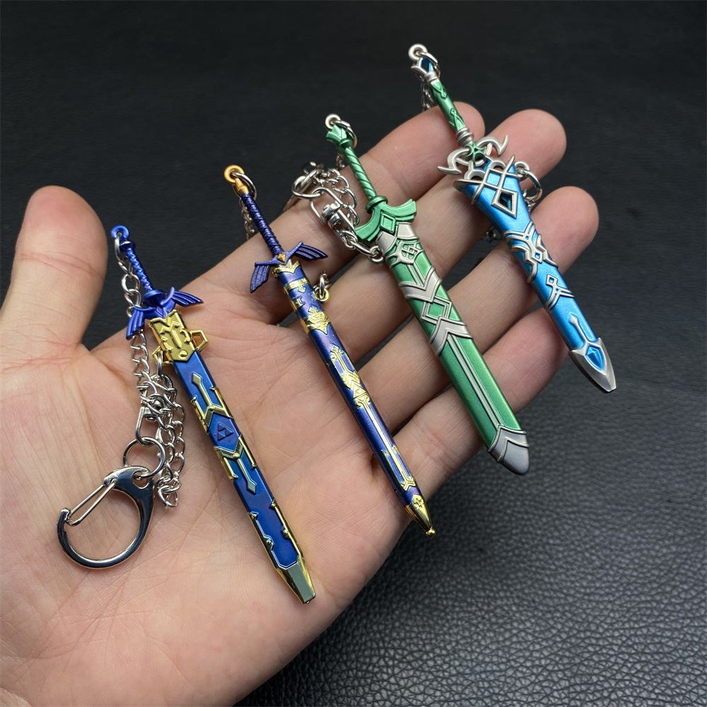 Mini Link Master Sword 4 In 1 Pack  Metal Props USA Stock