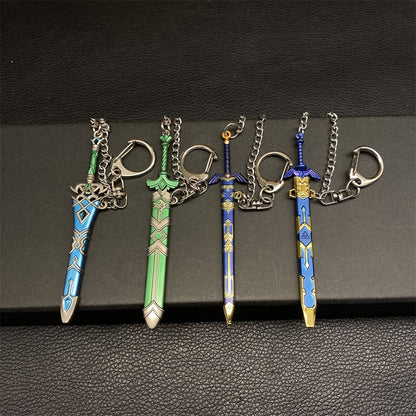 Mini Link Master Sword 4 In 1 Pack  Metal Props USA Stock