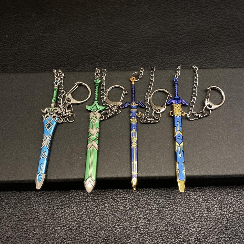 Mini Link Master Sword 4 In 1 Pack  Metal Props USA Stock