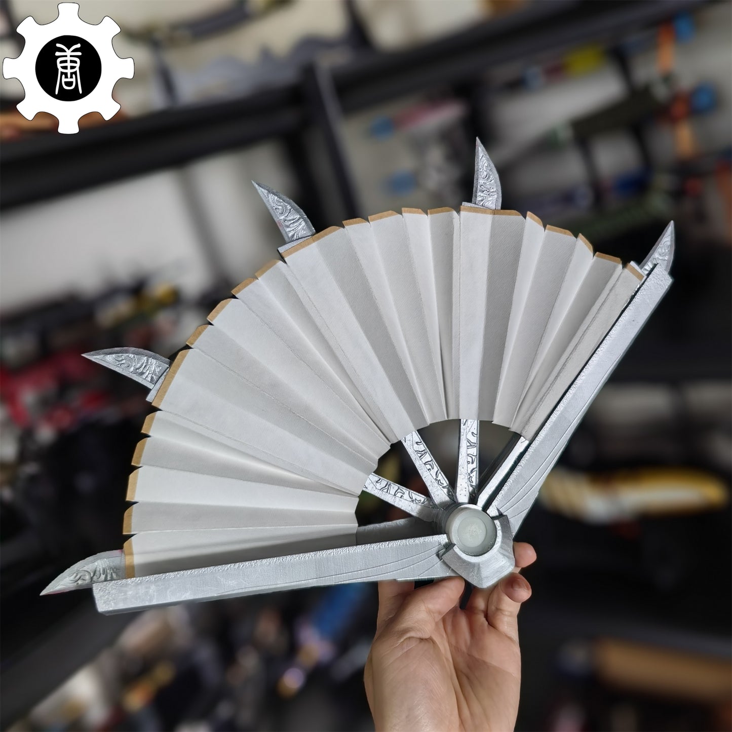 3D Printed Loba Fan Loba Heirloom Cosplay Prop