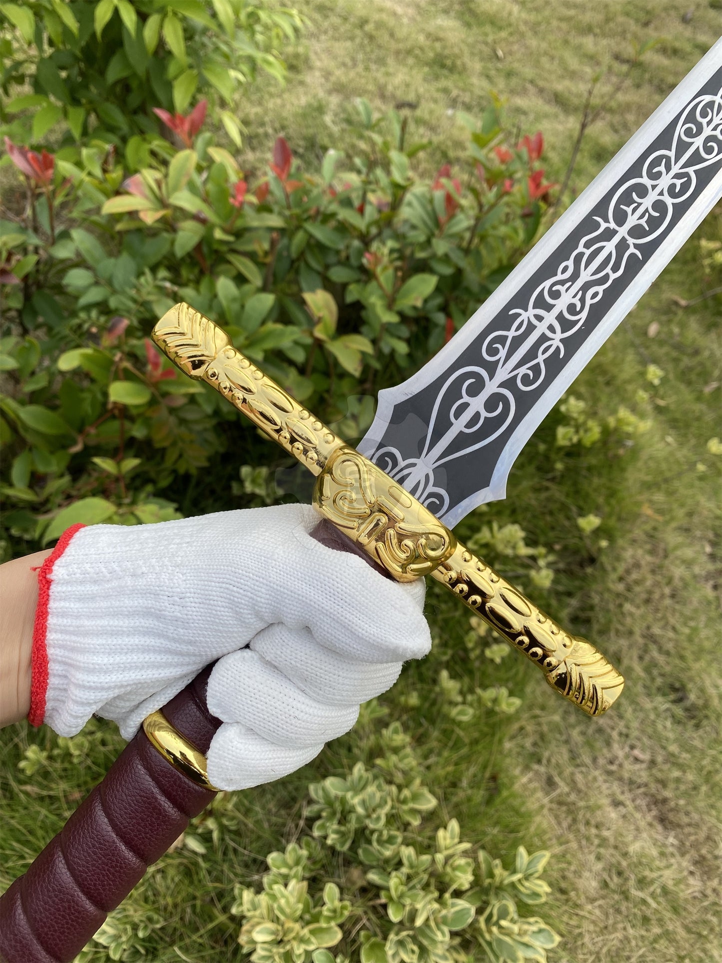 Lordsworn's Straight Sword Life-Size Metal Replica