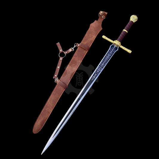 Lordsworn's Straight Sword Life-Size Metal Replica