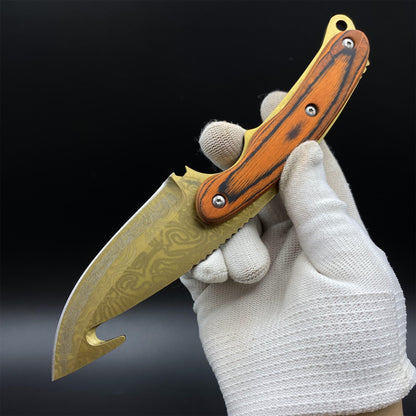 420 Steel CS Lore Skin Gut Knife Outdoor Camping Knife For Collection