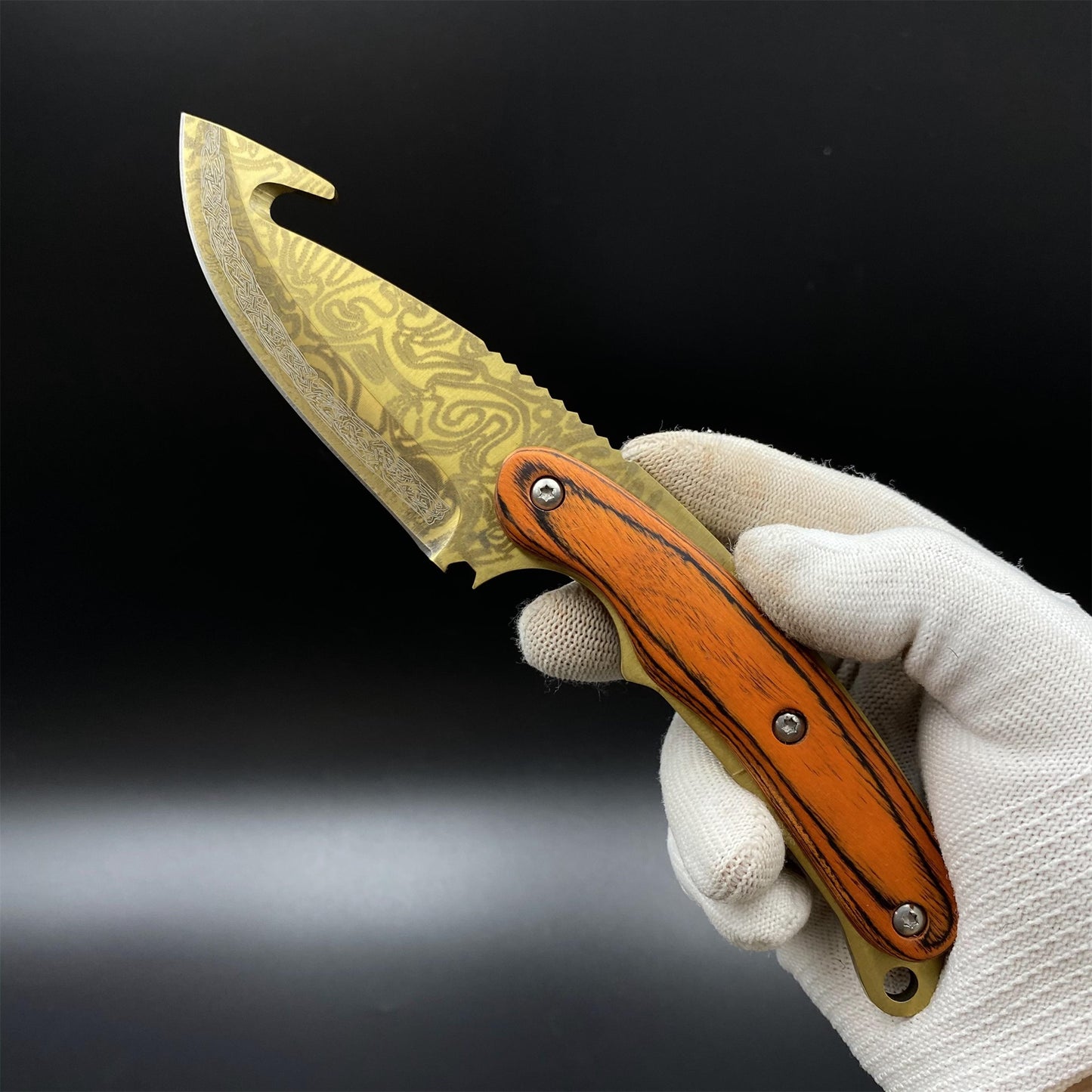 420 Steel CS Lore Skin Gut Knife Outdoor Camping Knife For Collection