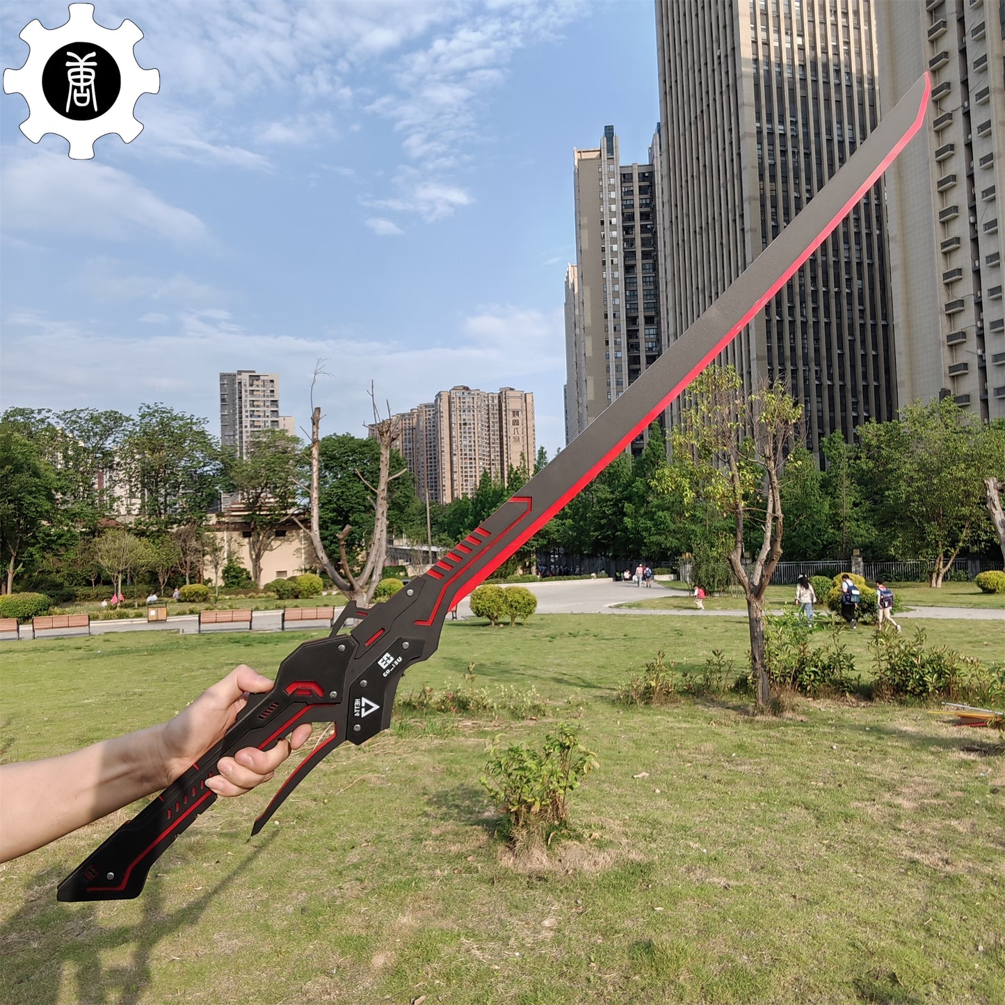 Lucia Weapon Sirius Sword Cosplay Prop