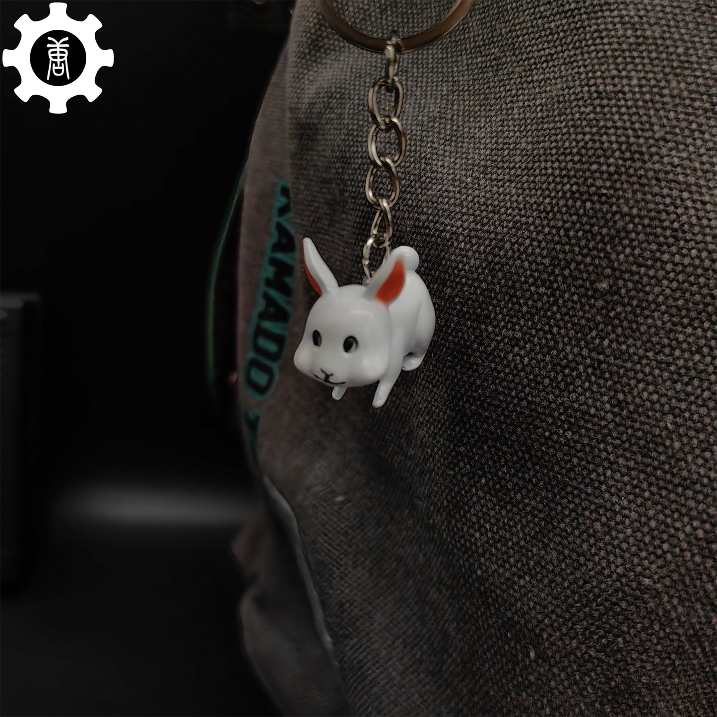 Mini Luna Buddy Gun Buddy Keychain Backpack Metal Pendant