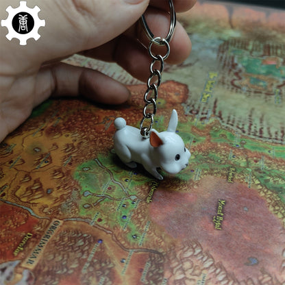 Mini Luna Buddy Gun Buddy Keychain Backpack Metal Pendant