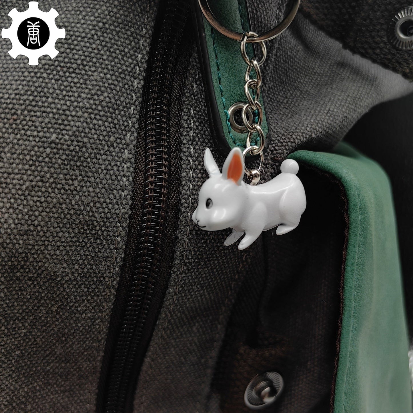 Mini Luna Buddy Gun Buddy Keychain Backpack Metal Pendant