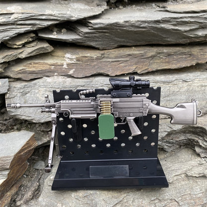 M249 Metal Industry Style Skin Miniature Gun 16.5CM/6.5"