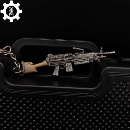 5 in 1 World Famous Machine Gun Keychain