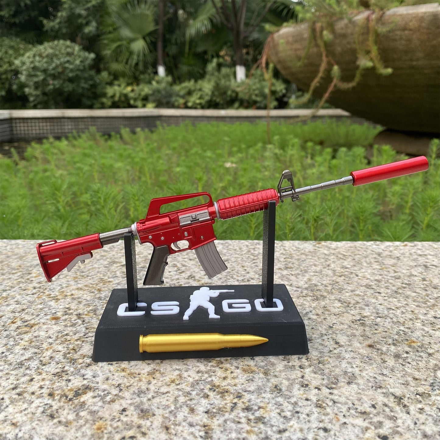 CSGO M4A1-S Red Hod Metal Tiny Gun