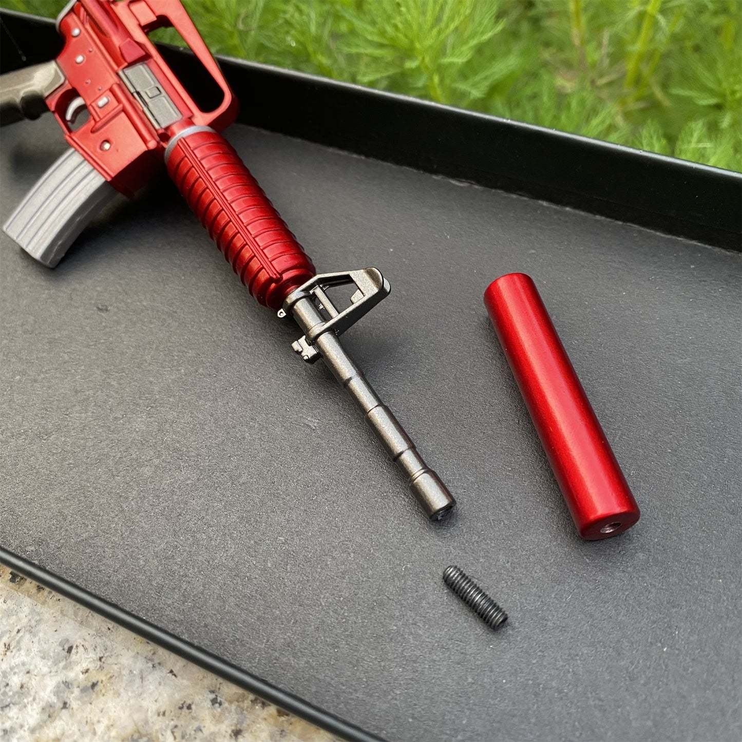 CSGO M4A1-S Red Hod Metal Tiny Gun