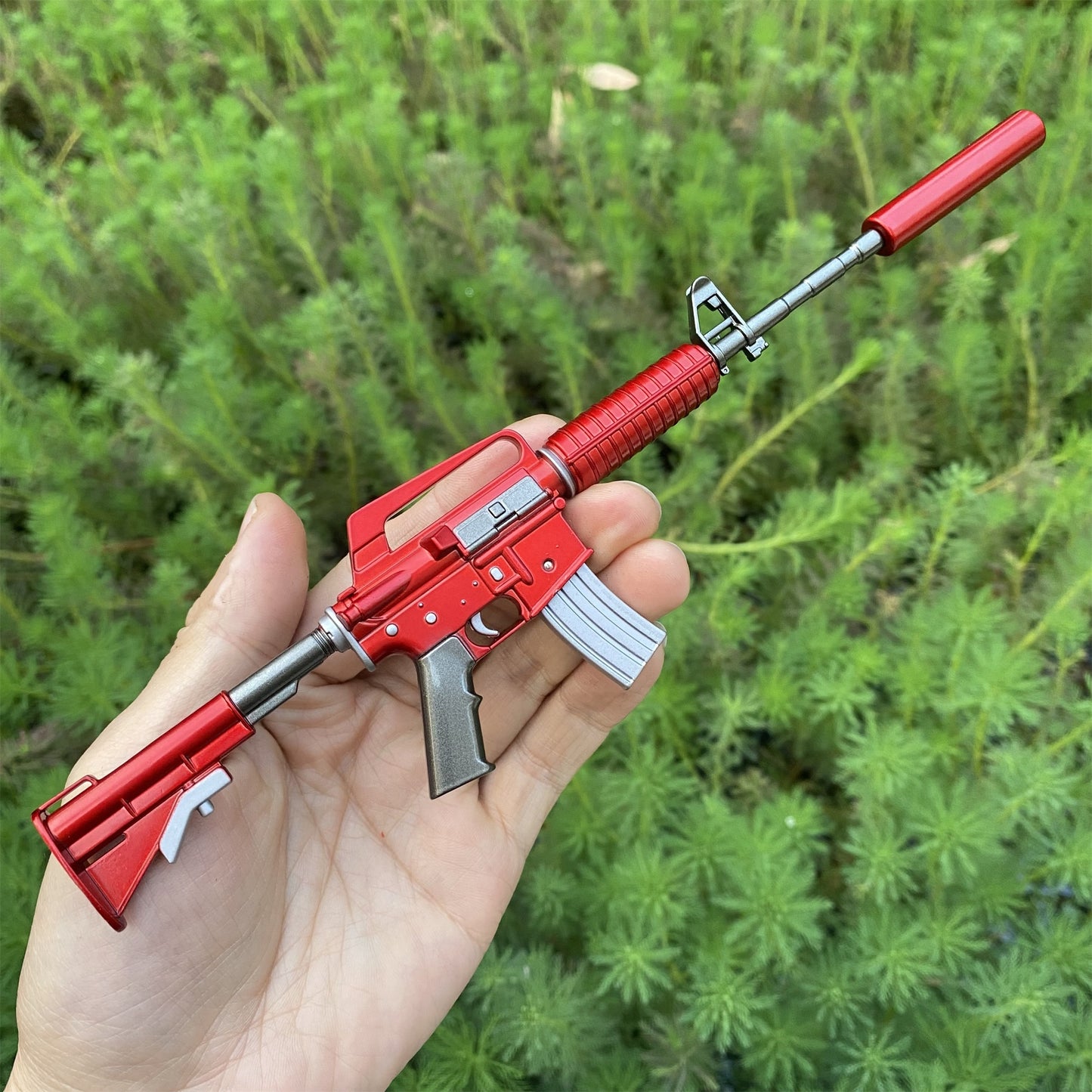 CSGO M4A1-S Red Hod Metal Tiny Gun