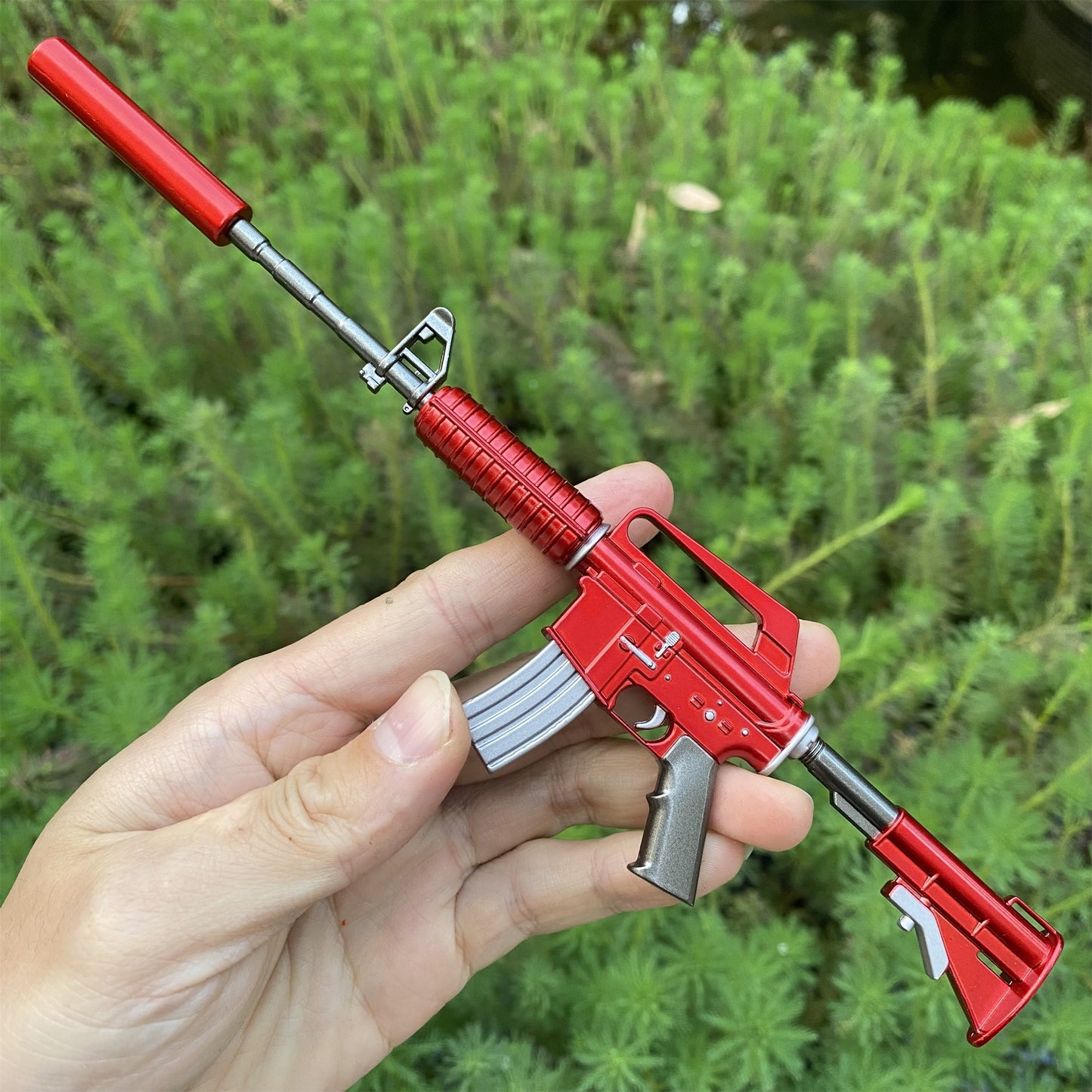 CSGO M4A1-S Red Hod Metal Tiny Gun