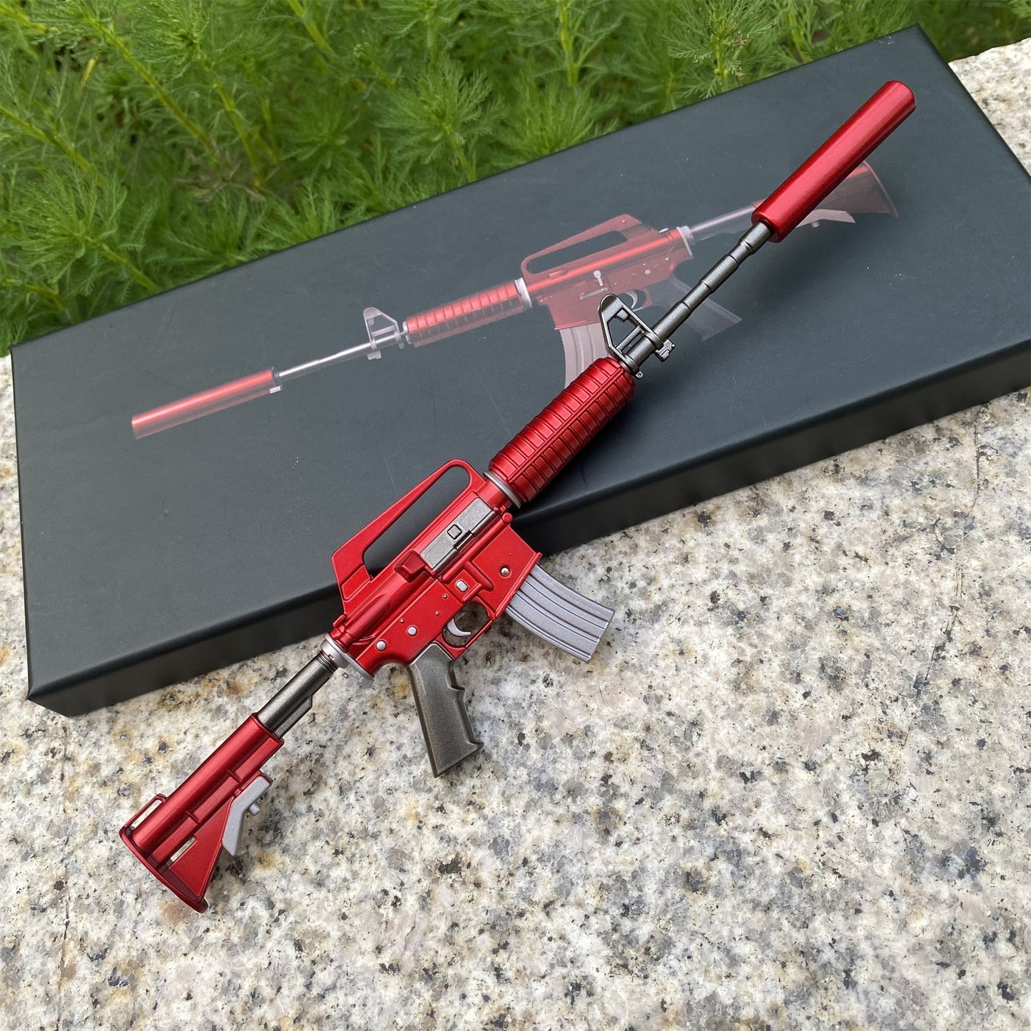 CSGO M4A1-S Red Hod Metal Tiny Gun