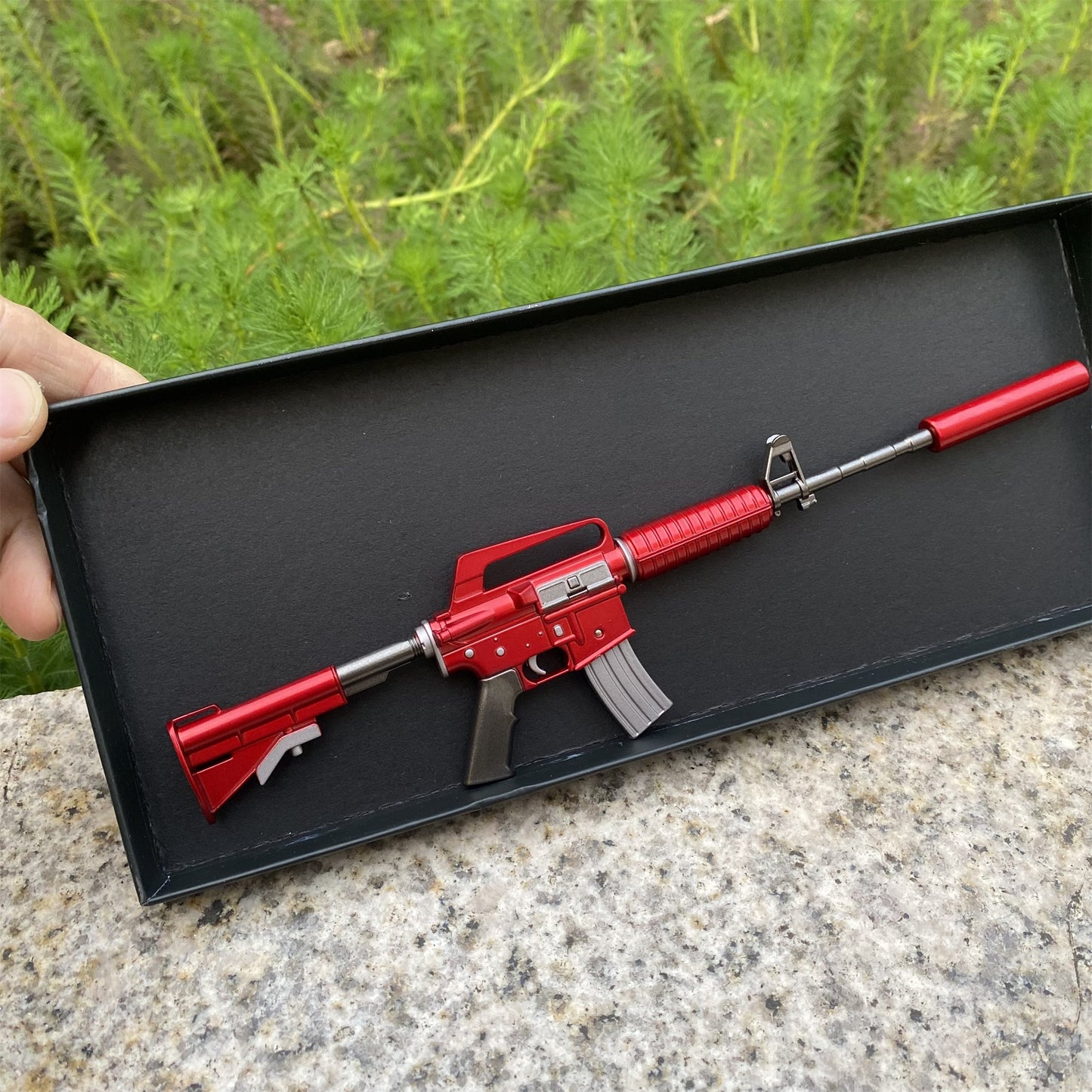 CSGO M4A1-S Red Hod Metal Tiny Gun