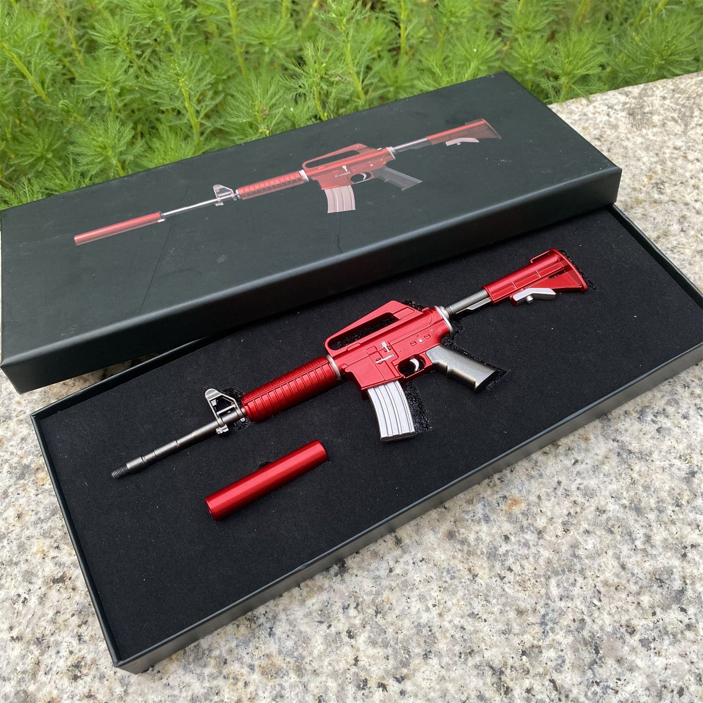 CSGO M4A1-S Red Hod Metal Tiny Gun