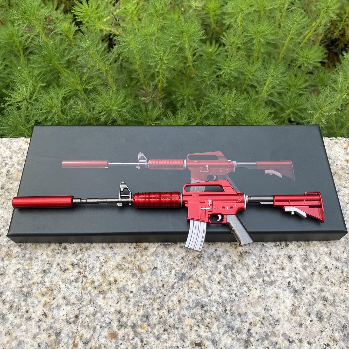 CSGO M4A1-S Red Hod Metal Tiny Gun