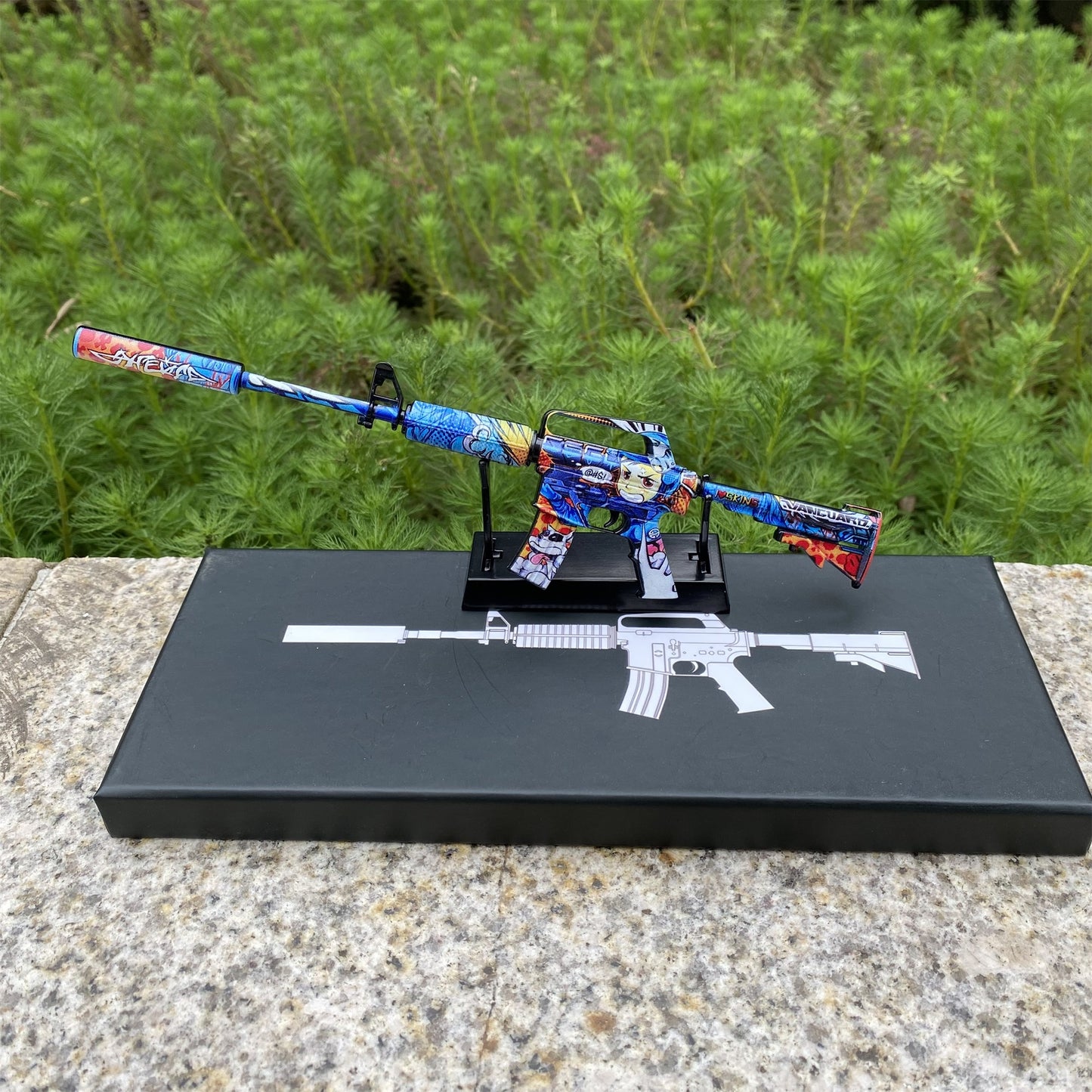 CSGO M4A1-S Player Two Metal Tiny Gun