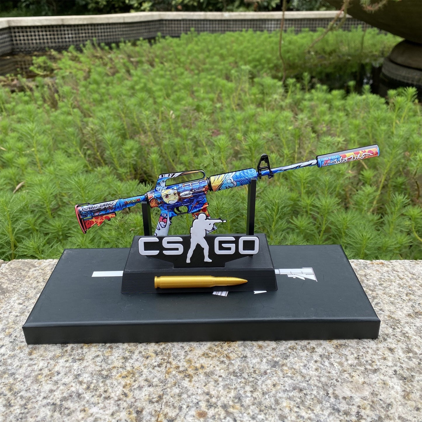 CSGO M4A1-S Player Two Metal Tiny Gun