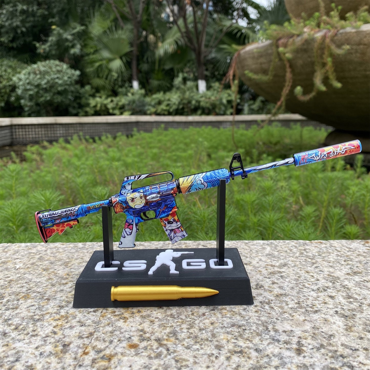 CSGO M4A1-S Player Two Metal Tiny Gun