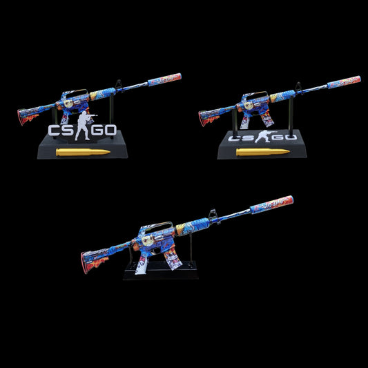 CSGO M4A1-S Player Two Metal Tiny Gun