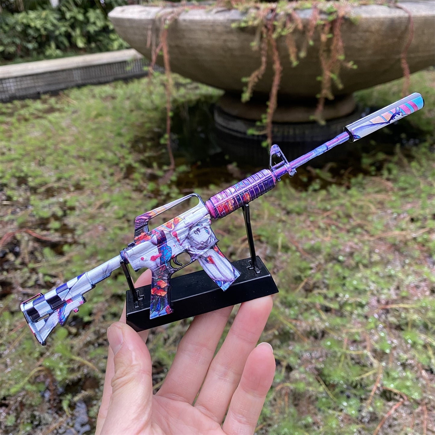 CSGO M4A1-S Vaporwave Metal Tiny Gun