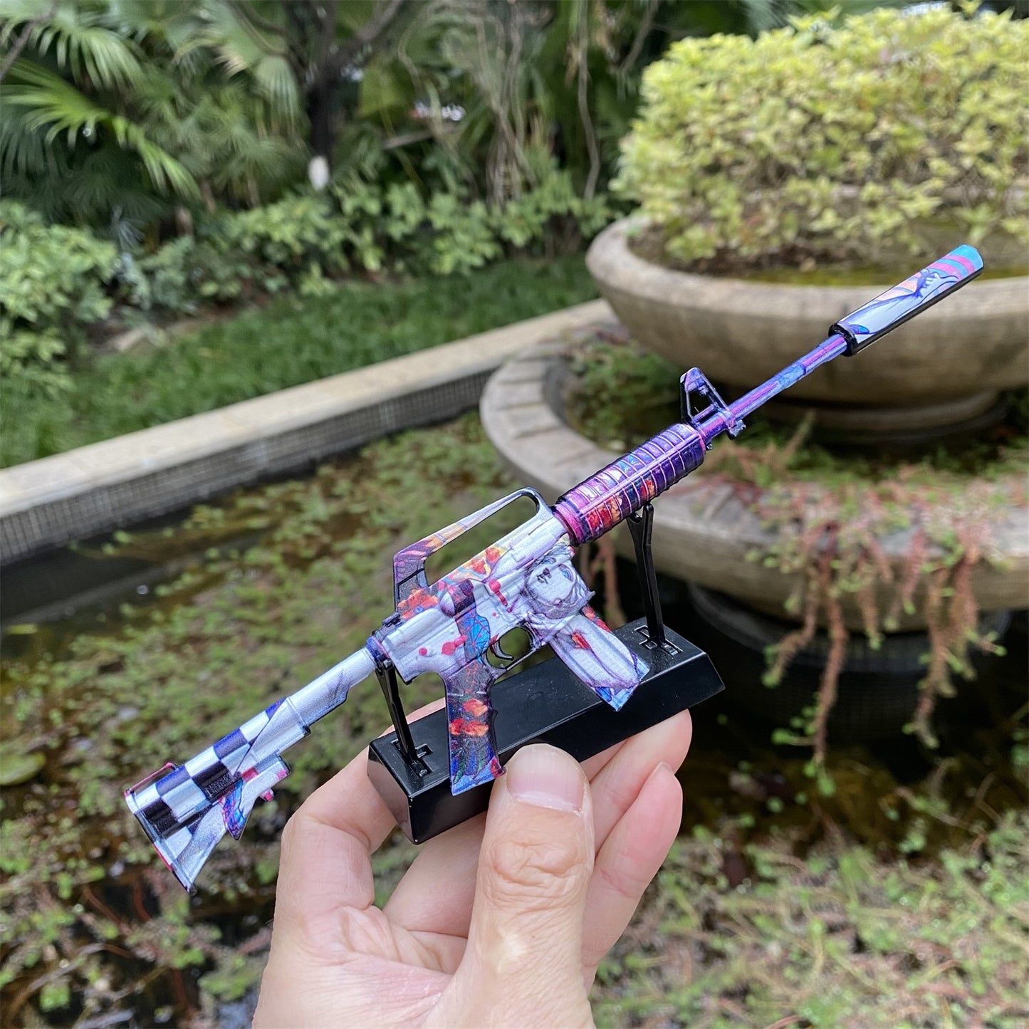 CSGO M4A1-S Vaporwave Metal Tiny Gun