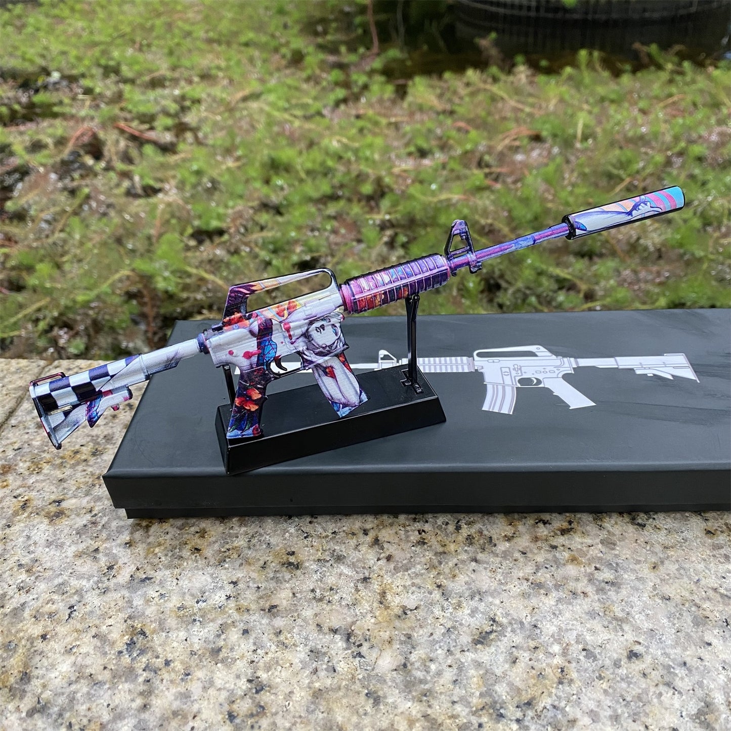 CSGO M4A1-S Vaporwave Metal Tiny Gun